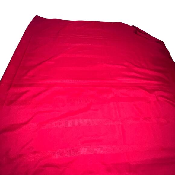 Red Holiday Tablecloth – Oblong, Fits 10–12 Seat Table (60” x 102”) - Picture 9 of 13
